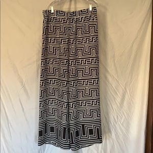 Palazzo pants, patterned